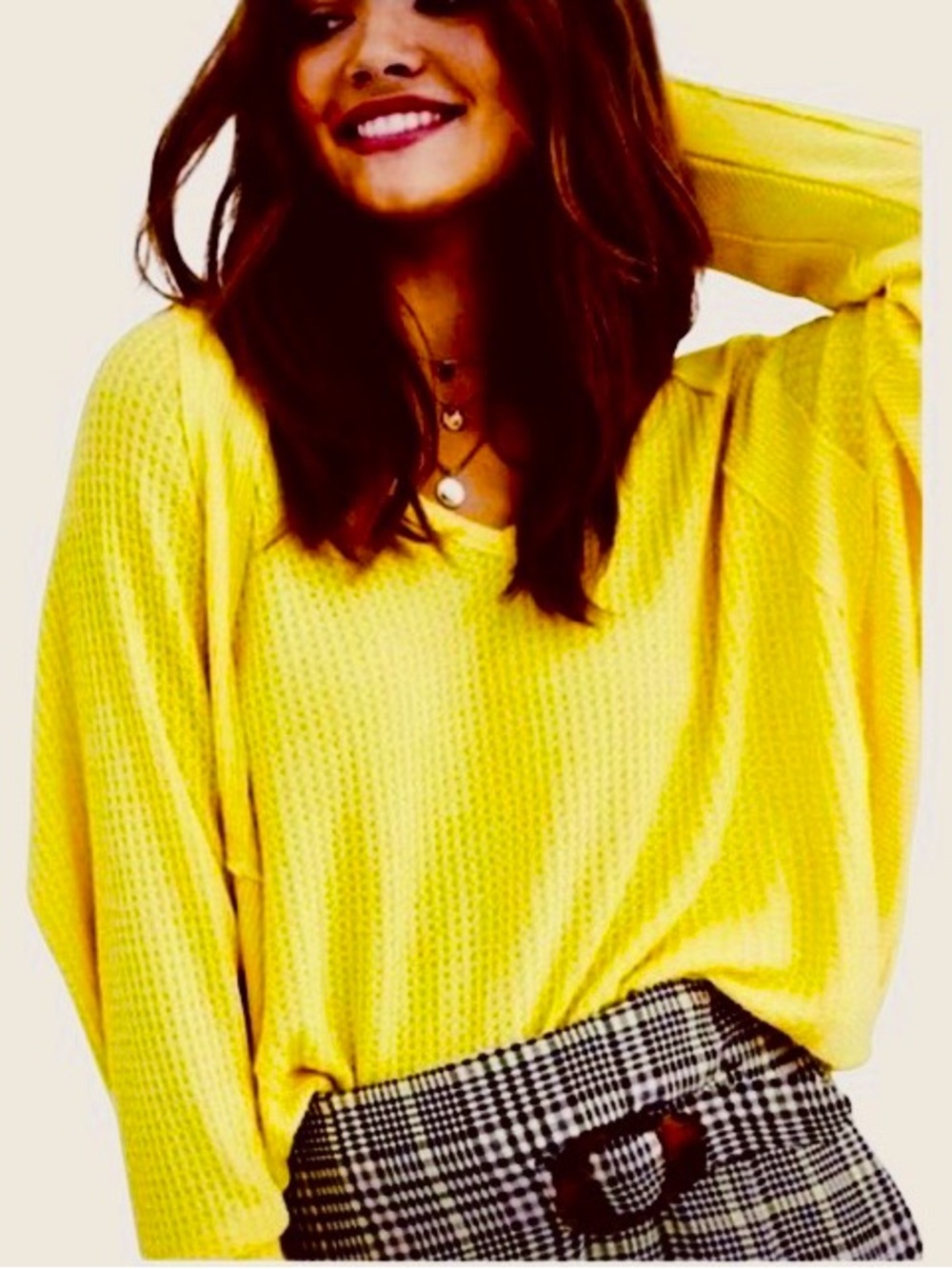 FREE PEOPLE WE THE FREE SANTA CLARA THERMAL / NOON SUN